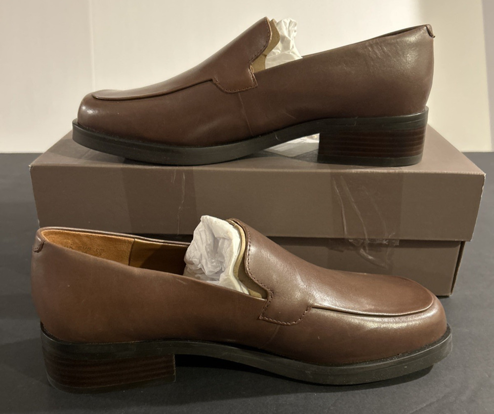 Size 6-Wide-Franco Sarto Women’s Brown Loafers Bocca2 Brand NEW W BOX